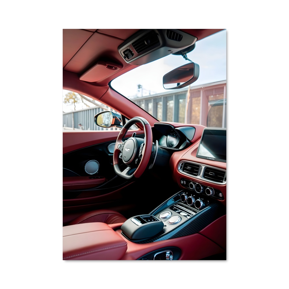 Poster Porsche GTS Interior